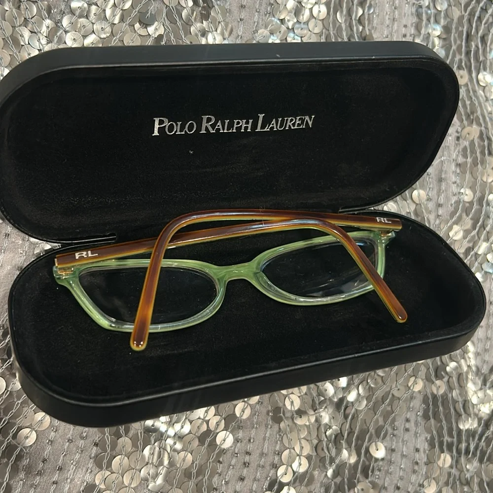 Ralph Lauren Green Brown Prescription Glasses Frames RL 6013 5082 52 🔲17 135